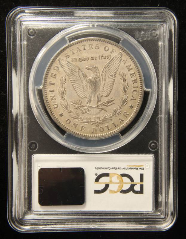 lot 07 image: 1894-O MORGAN SILVER DOLLAR AU53 PCGS