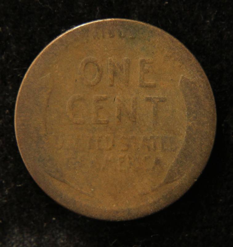 lot 54 image: 1910-S US WHEAT CENT BETTER DATE COIN