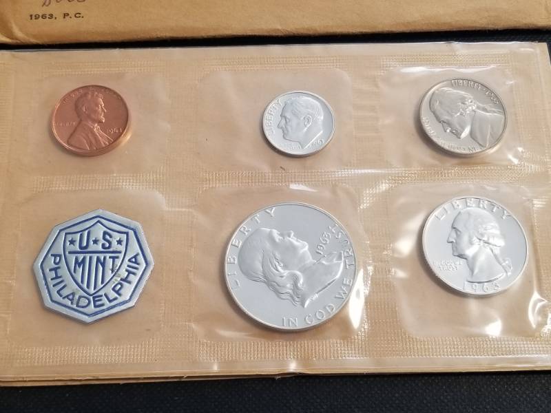 lot 26-A image: 1963 US PROOF SET IN ORIGINAL PACKAGING