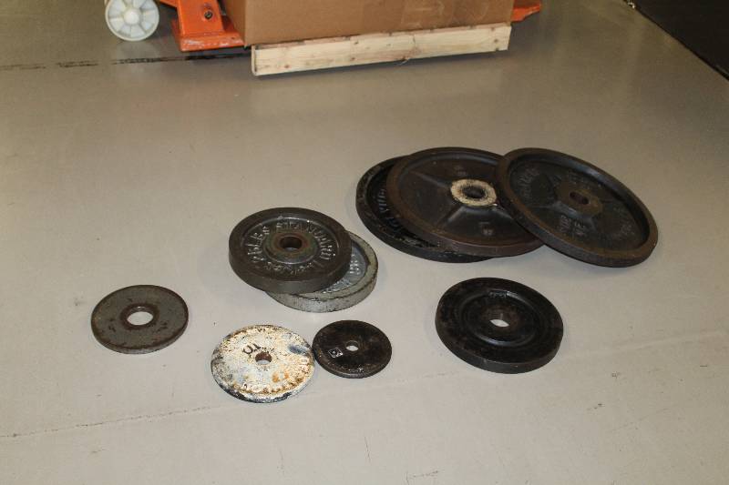 lot 281 image: Olympic Weights