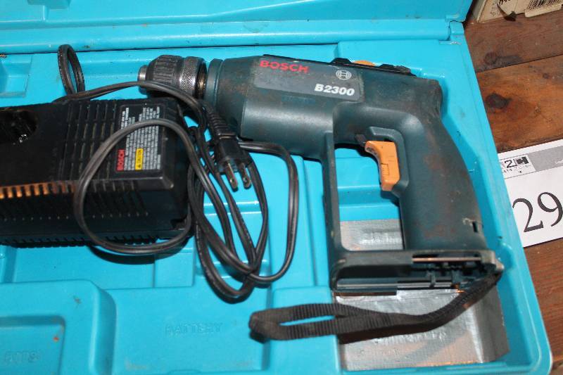 Bosch B2300 Drill w Case Richfield Estate Sale K BID