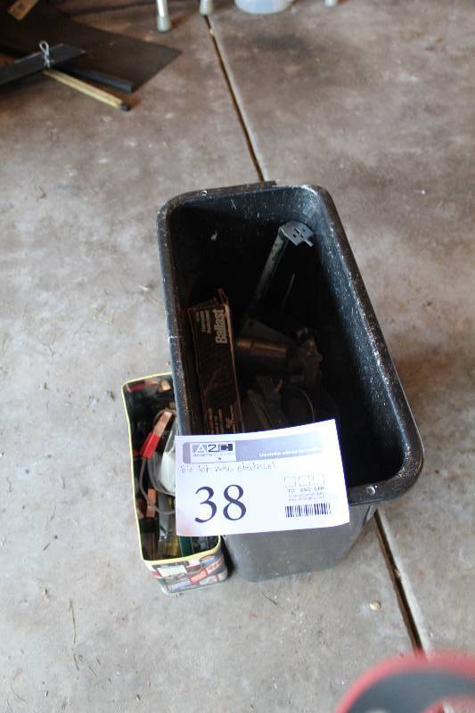 lot 38 image: Electrical - Misc, Ballast Replacement 120V Fluorescent, Electrical Box, And More