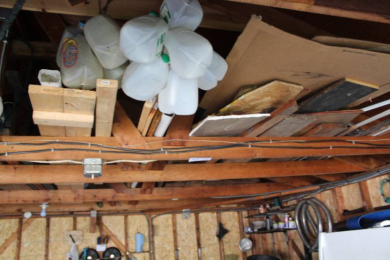 lot 52 image: Wood Boards, Plastic Milk Jugs