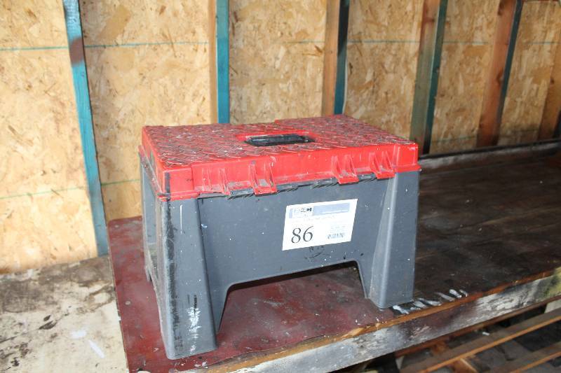 lot 86 image: Contico 1-Step Tool Box