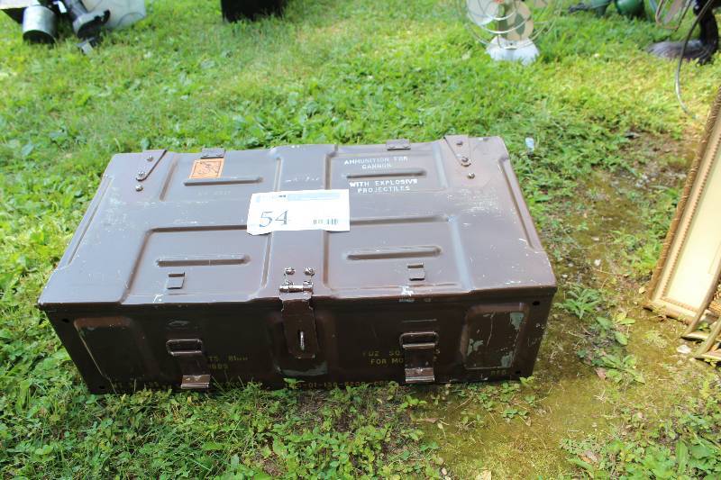 lot 54 image: Ammo Box