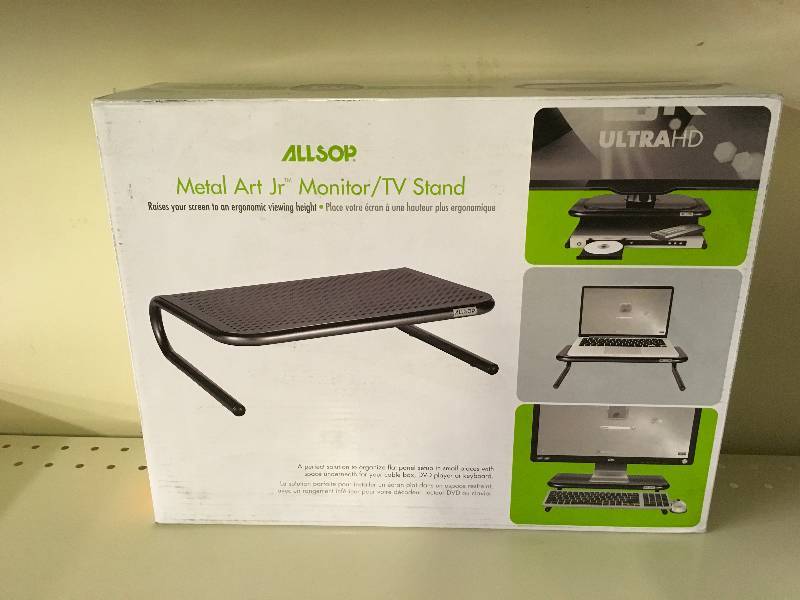 Metal Art Jr. Monitor TV Stand, Retail $25.00