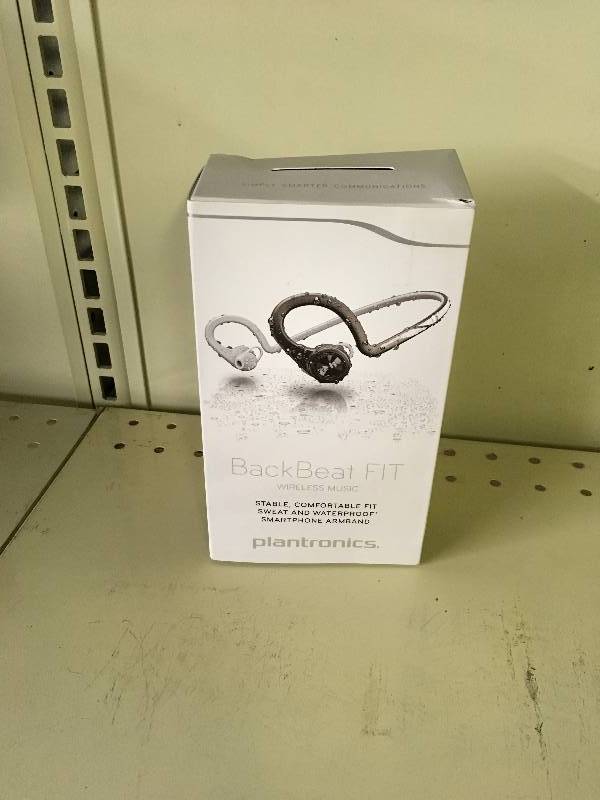 Plantronics Back Beat Fit Headphones, Retail $59.99