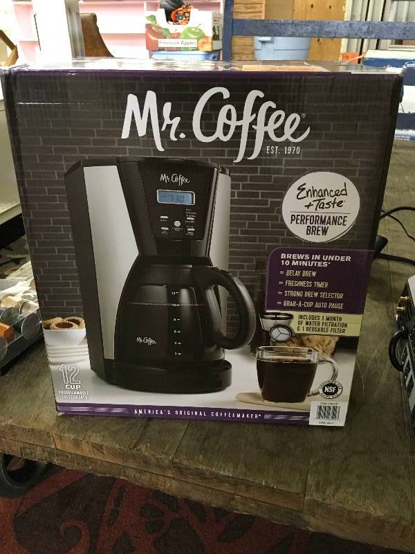 Mr. Coffee, Retail $29.99