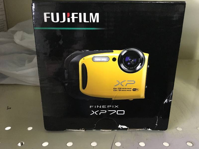 Fuji XP70 Camera, Retail $159.99