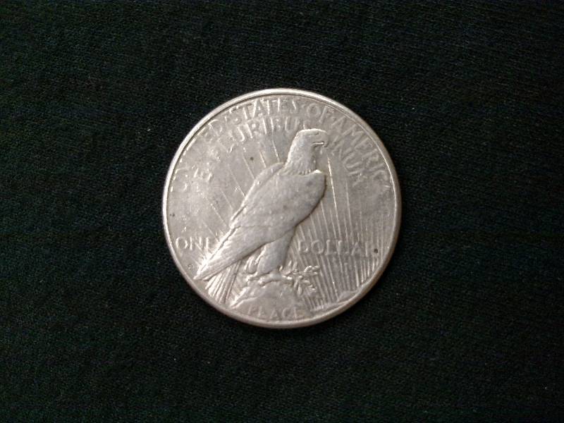 1922 S Peace Silver Dollar...