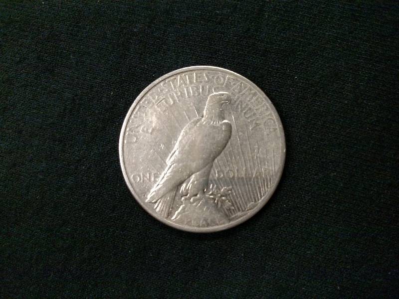 1923 S Peace Silver Dollar...