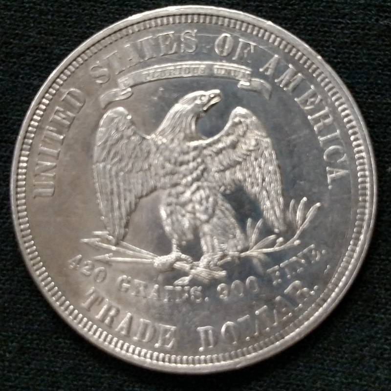 1877 BU (Mint State) Silver Trade D...