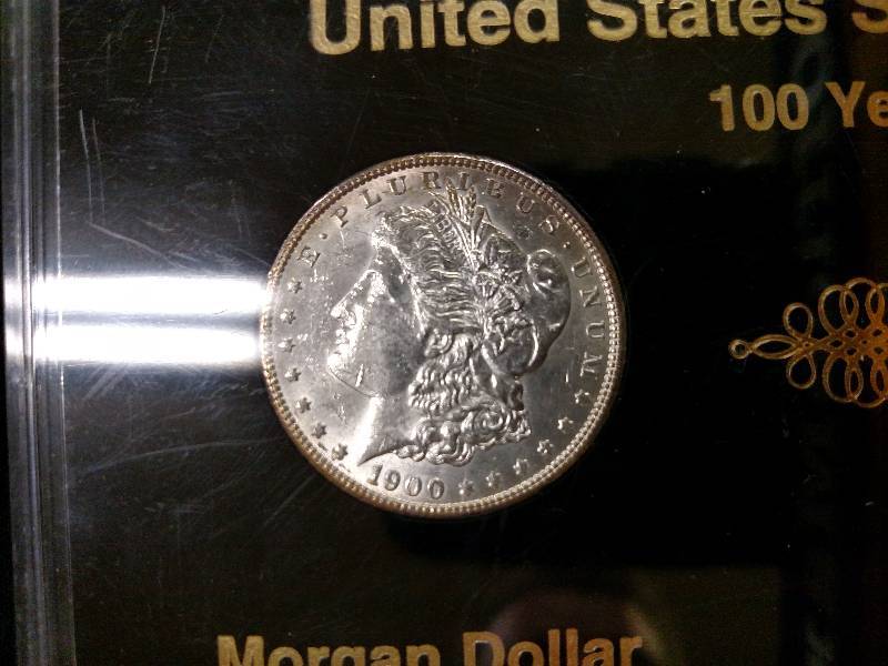 (2) U.S. Silver Dollars, 1900 Morga...