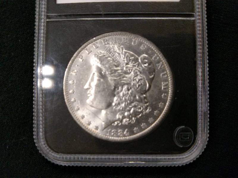 1884 O Uncirculated Morgan Silver D...