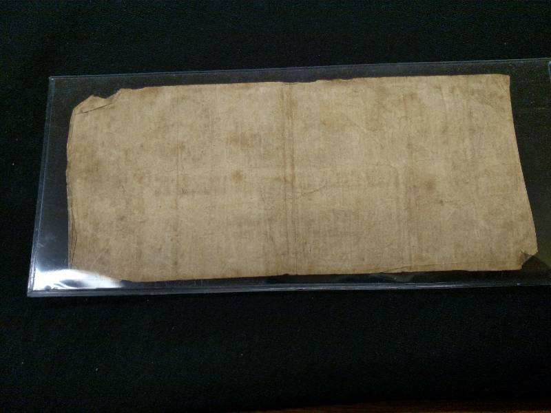 1841 Large Size Five Dollars North ...