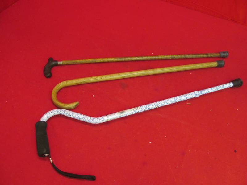 lot 73 image: walking canes