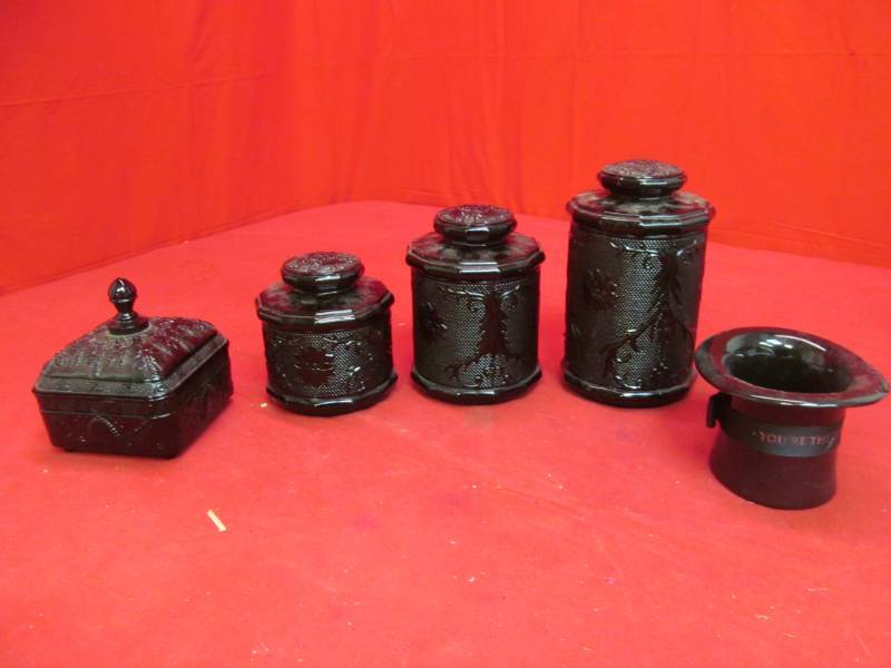 lot 175 image: canisters