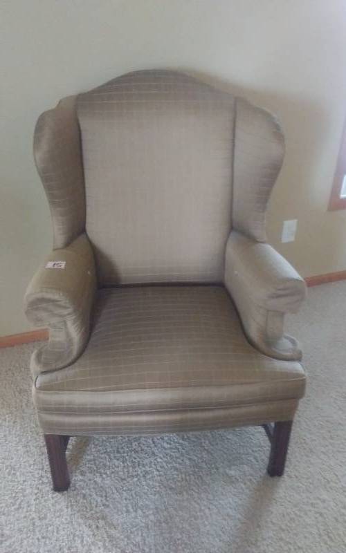 lot 15 image: Sherrill Wing Back Chair