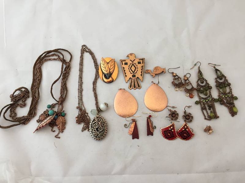 lot 217 image: Jewelry - Copper