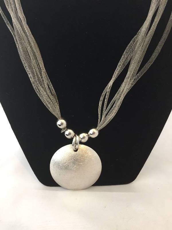 lot 207 image: Necklace - Sterling Silver Milor Italy