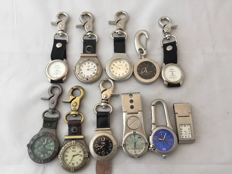 lot 235 image: Watches -  Belt Loop & Key Chain Styles