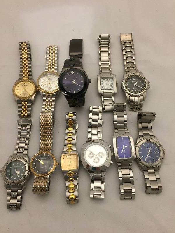 lot 241 image: Watches - Mens - Qty 11