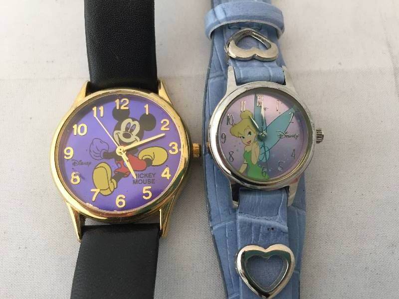 lot 271 image: Watches - Mickey Mouse & Tinkerbell