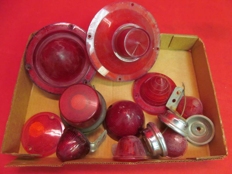 Group of Vintage Red Lens