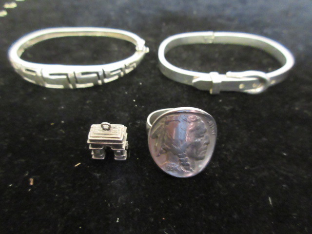 SILVER UNSIGNED JEWELRY