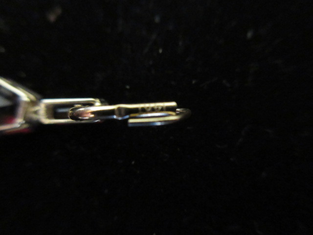 14K YELLOW GOLD FANCY GARNET LEVERBACK EARRINGS