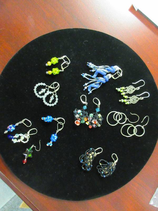 925 FINDINGS ON BEADED EARRINGS
