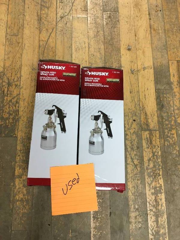lot 39 image: Husky Siphon Feed Spray Gun in good conditions