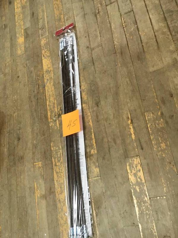 lot 45 image: Rutland 18 ft. Chimney Brush Extension Rod Kit in good conditions