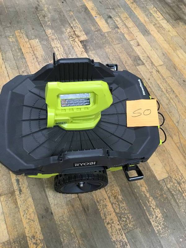 lot 50 image: Ryobi 18-Volt ONE 6 Gal. Cordless WetDry Vacuum Tool Only in working conditions