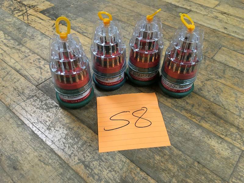 lot 58 image: San Xia Hardware 31-in-1 Miniature Precision Specialty Electronics Screwdriver Set not used