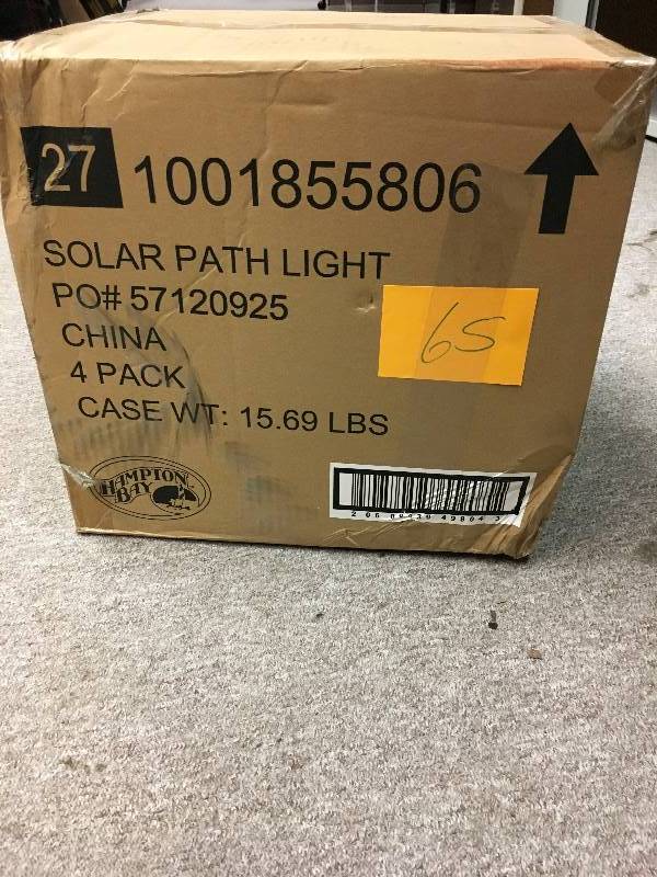 lot 65 image: Hampton bay solar Path Light 10001855806 New