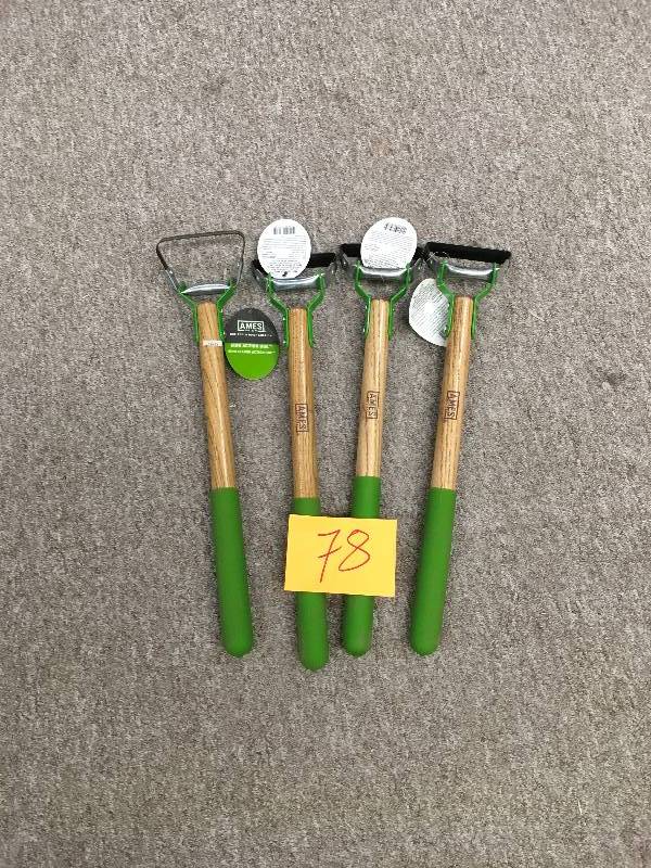 lot 78 image: Mini Action Hoe lot of 4