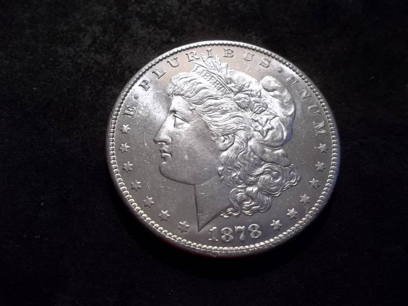 1878 S Morgan Silver Dollar Full PL Characteristics