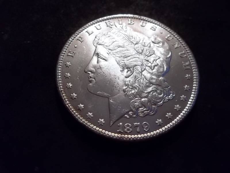 1879 S Reverse 79 Morgan Silver Dollar