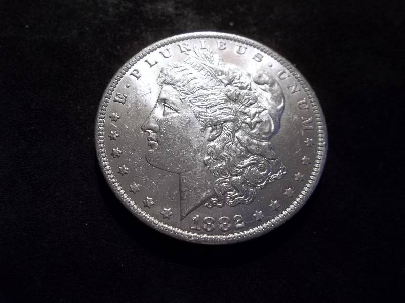 1882 O Morgan Silver Dollar