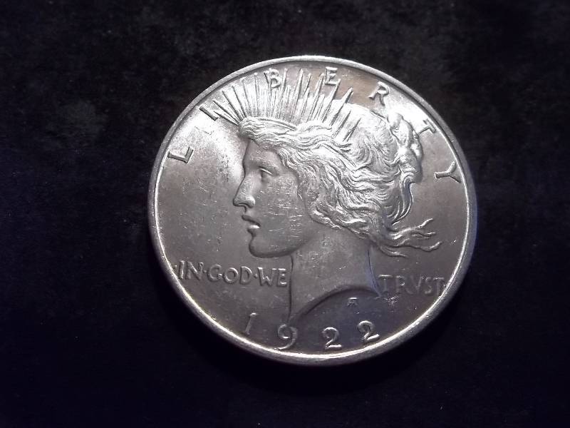 1922 D Morgan Silver Dollar