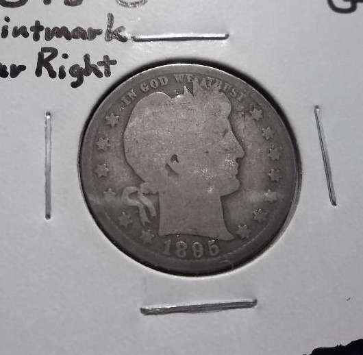 1895 O Barber Quarter