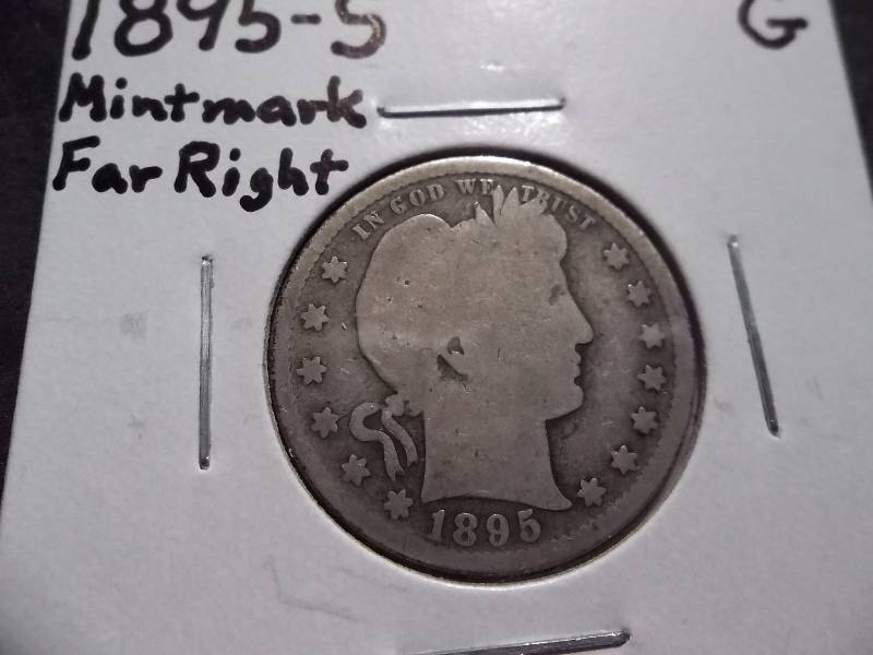 1895 S Barber Quarter