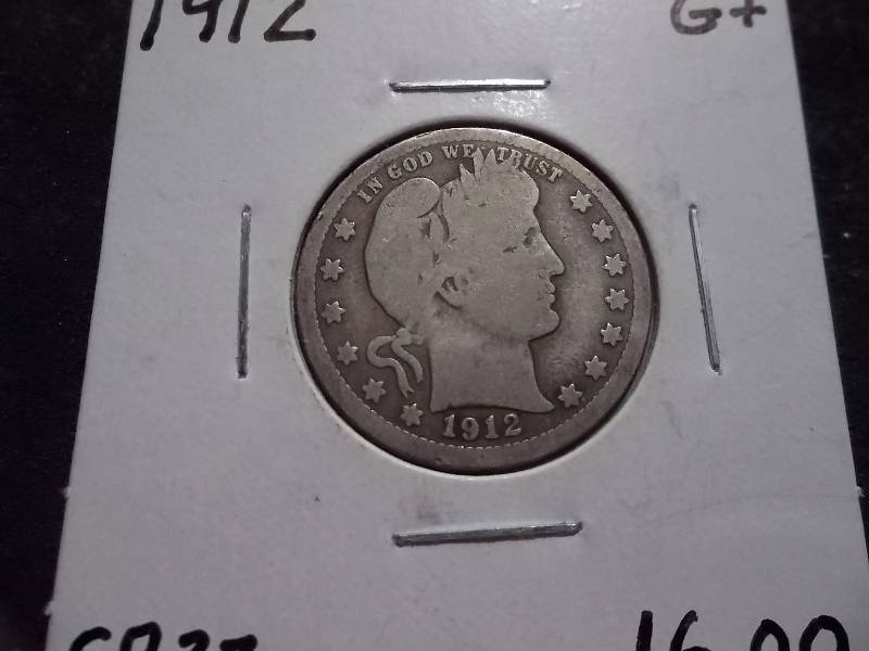 1912 Barber Quarter