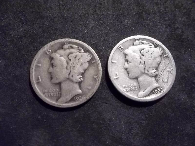 1926, 1926 D Mercury Dimes