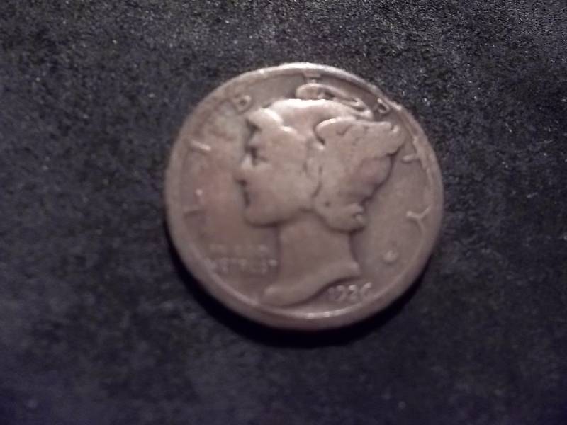 1926 S Mercury Dime