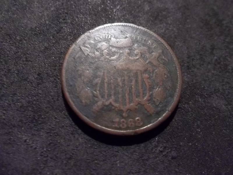 1868 2-Cent Piece