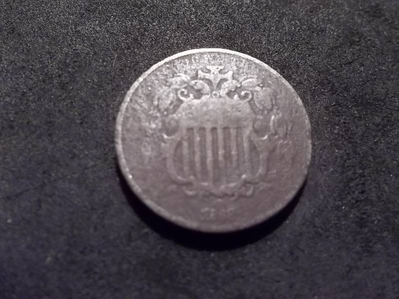 1868 Shield Nickel