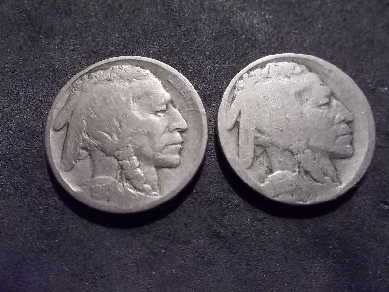 1915, 1915 D Buffalo Nickels