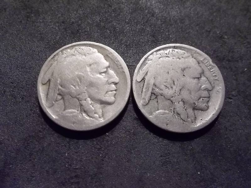 1918, 1918 S Buffalo Nickels